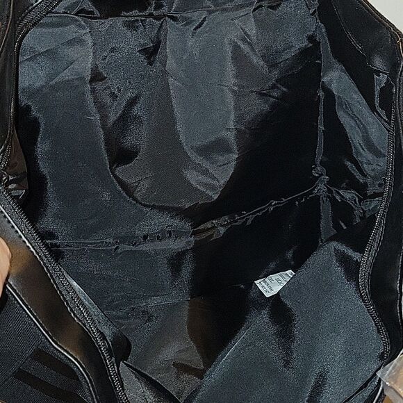 NWT! Victoria’s Secret Lace Up Corset Black Rose Gold Weekender Travel Tote Bag - Picture 4 of 8